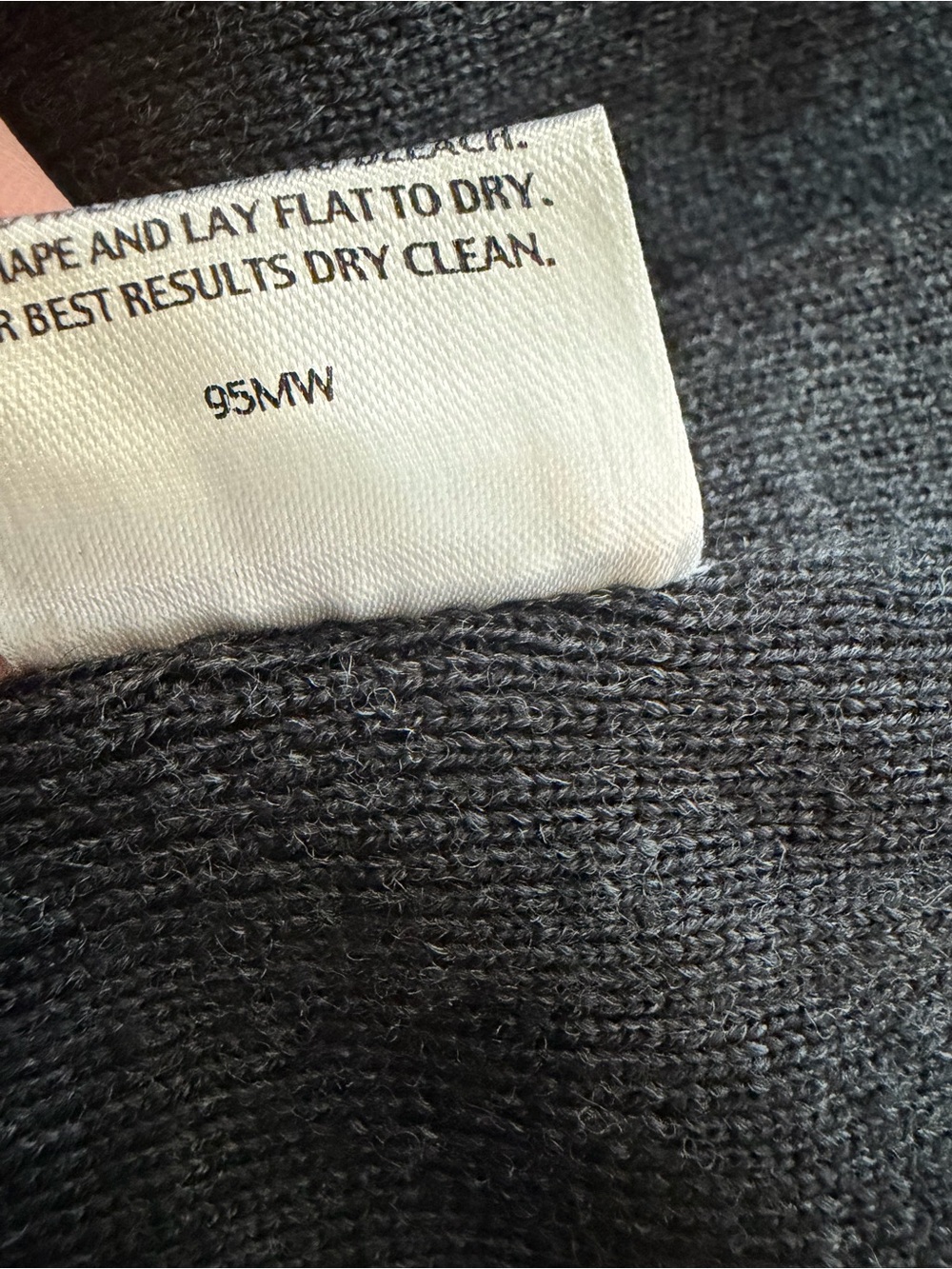 Eileen Fisher Merino Wool Pleated Knit Knee Length Skirt - Picture 10 of 10
